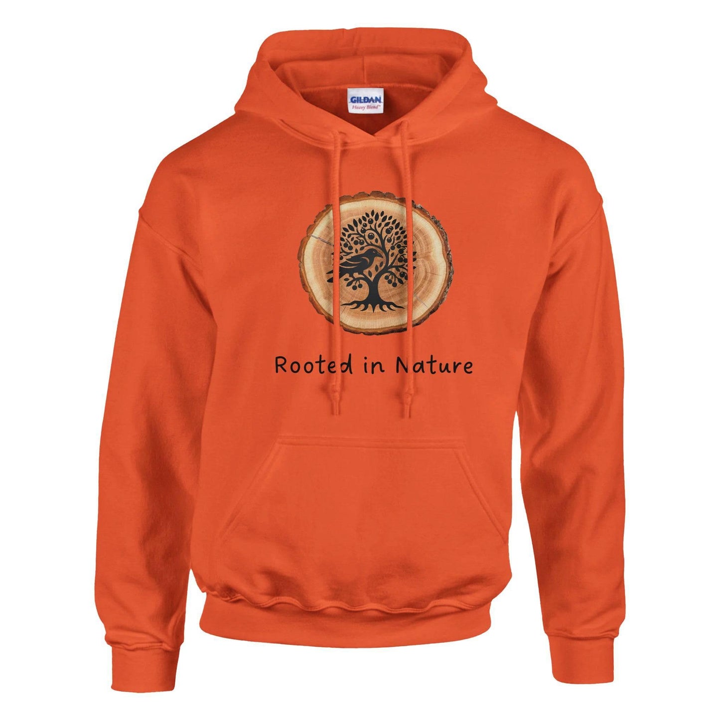 Rooted in Nature Unisex Pullover Hoodie | Gildan® 18500 - Rowantree Clothing and Accessories Inc