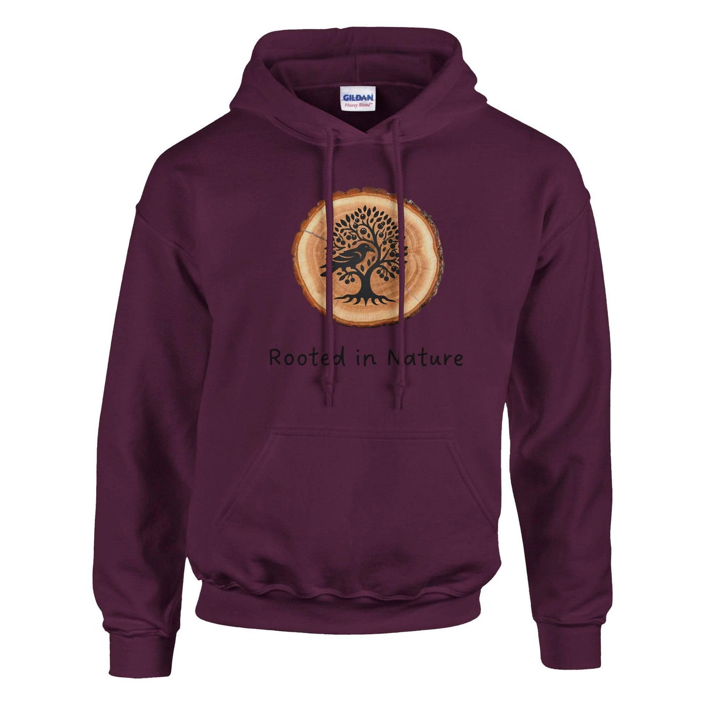 Rooted in Nature Unisex Pullover Hoodie | Gildan® 18500 - Rowantree Clothing and Accessories Inc