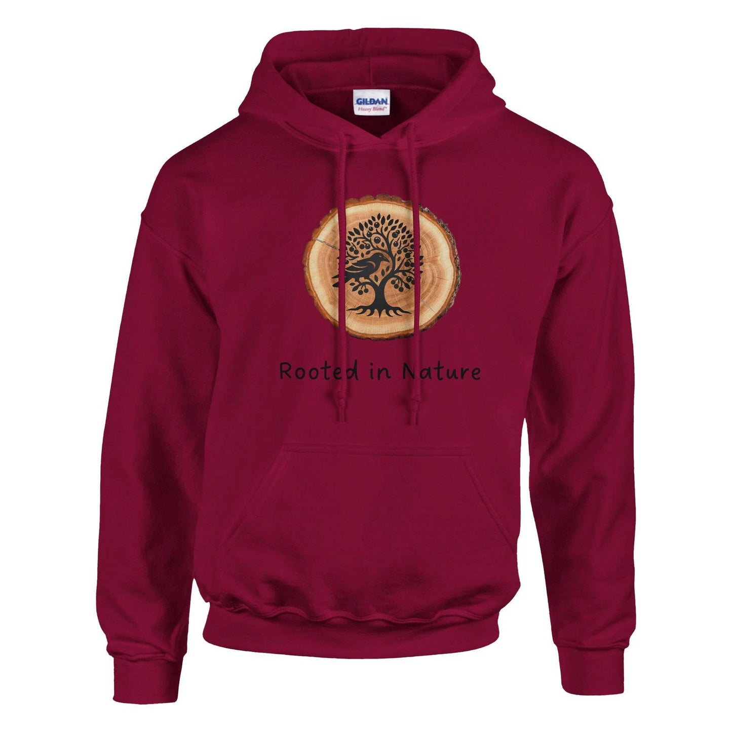 Rooted in Nature Unisex Pullover Hoodie | Gildan® 18500 - Rowantree Clothing and Accessories Inc