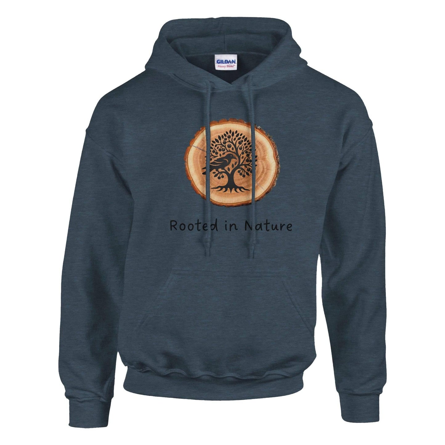 Rooted in Nature Unisex Pullover Hoodie | Gildan® 18500 - Rowantree Clothing and Accessories Inc