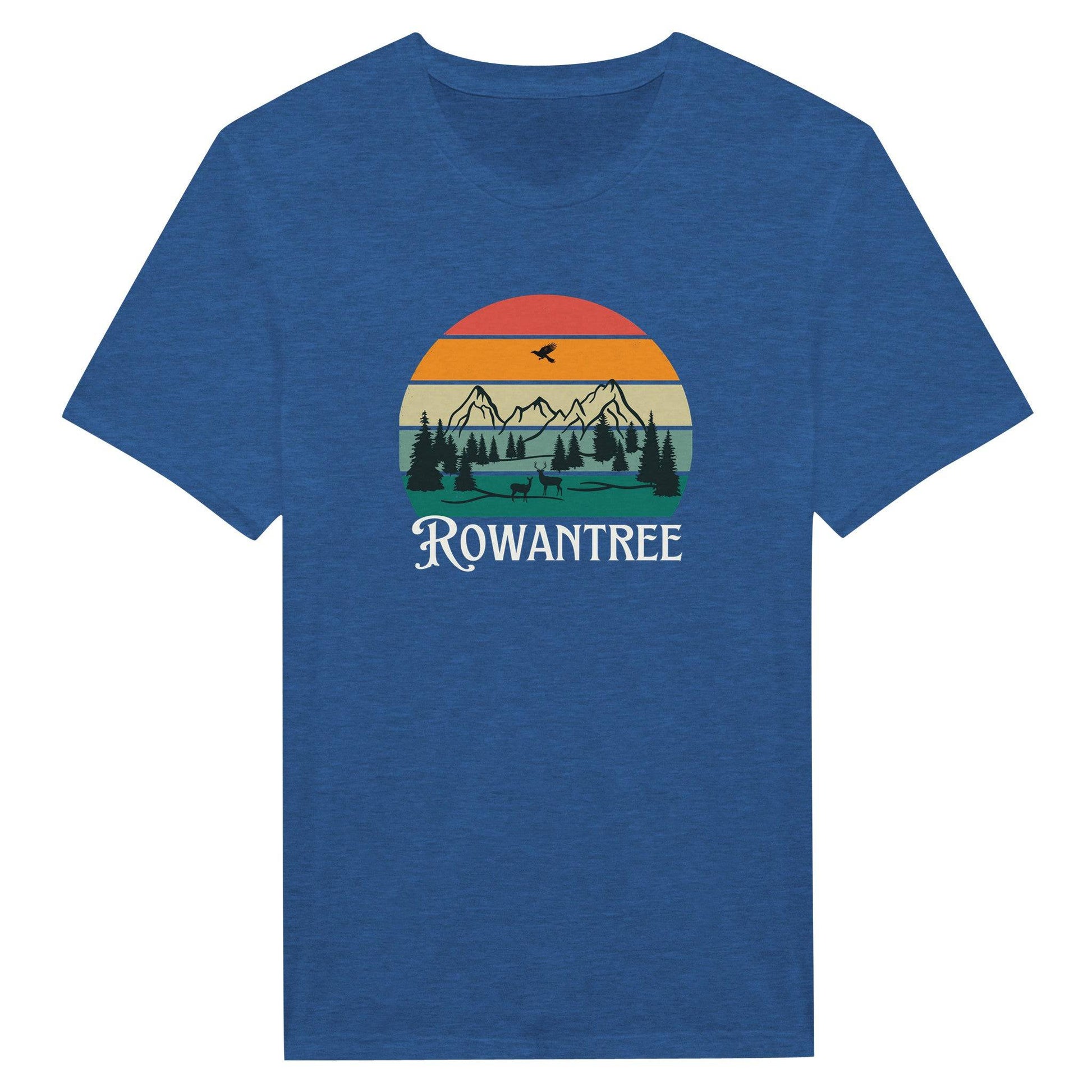 Rowantree Retro Classic Unisex Crewneck T-shirt - Rowantree Clothing and Accessories Inc