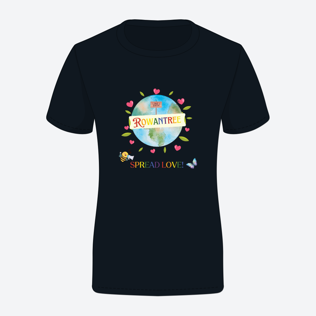 Rowantree Spread Love Tee | Made to Order Women's T-Shirt - Rowantree Clothing