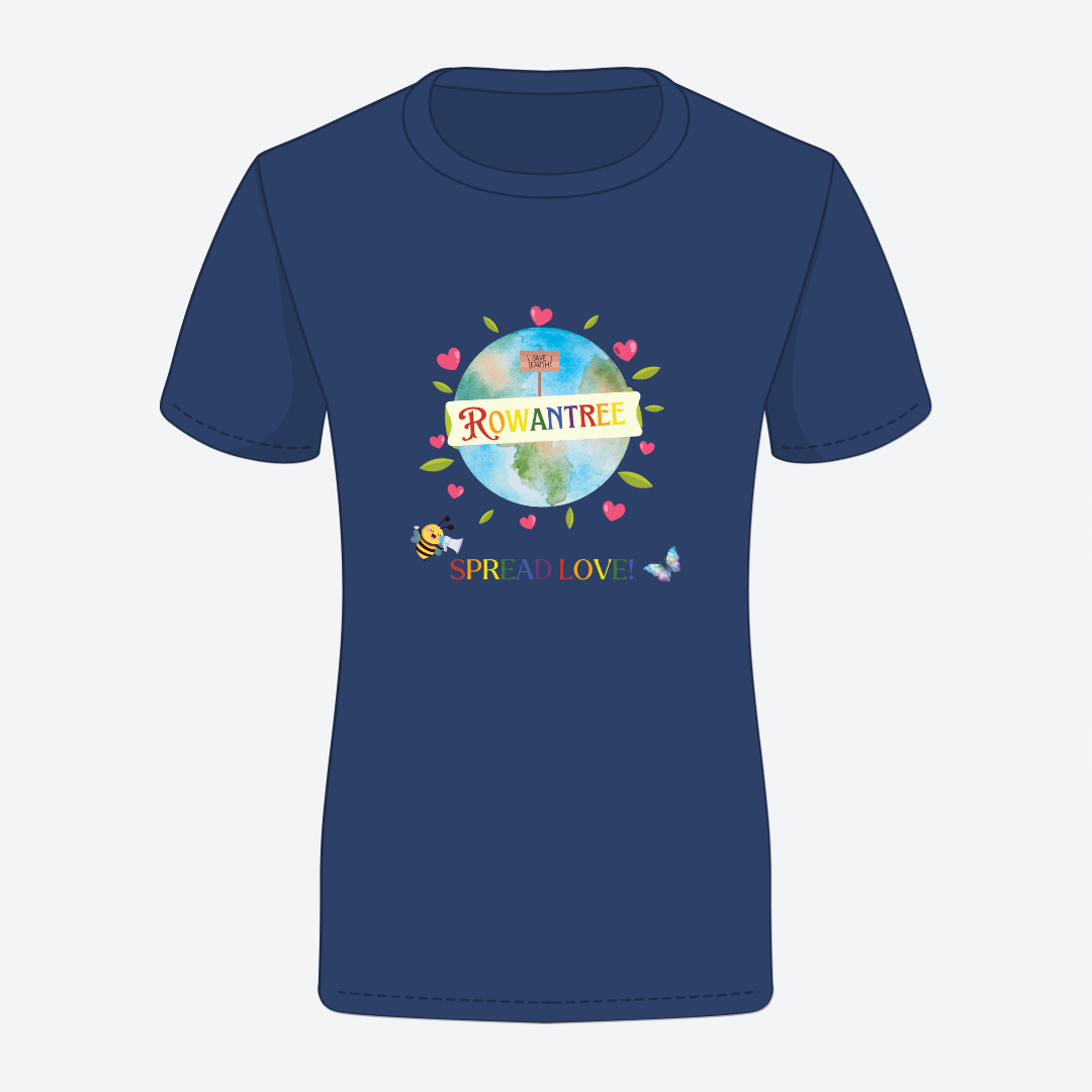 Rowantree Spread Love Tee | Made to Order Women's T-Shirt - Rowantree Clothing