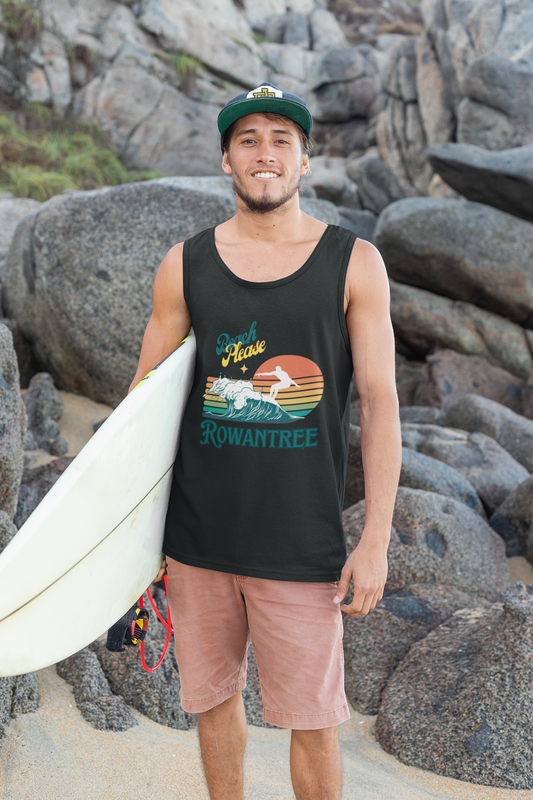 Beach Please Tank Top - Rowantree Clothing 