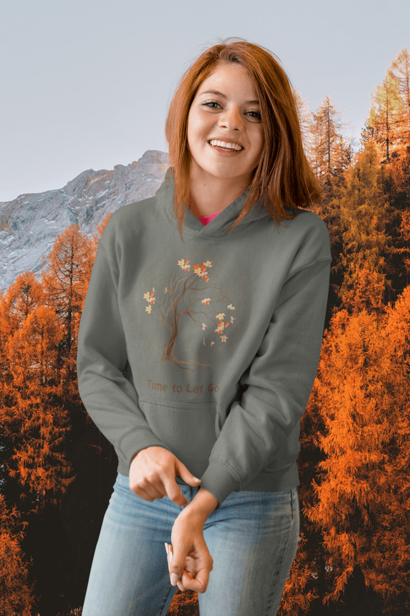 Time to Let Go Hoodie – Recycled Fleece, Ocean Plastic Removal, Made in Canada - Rowantree Clothing